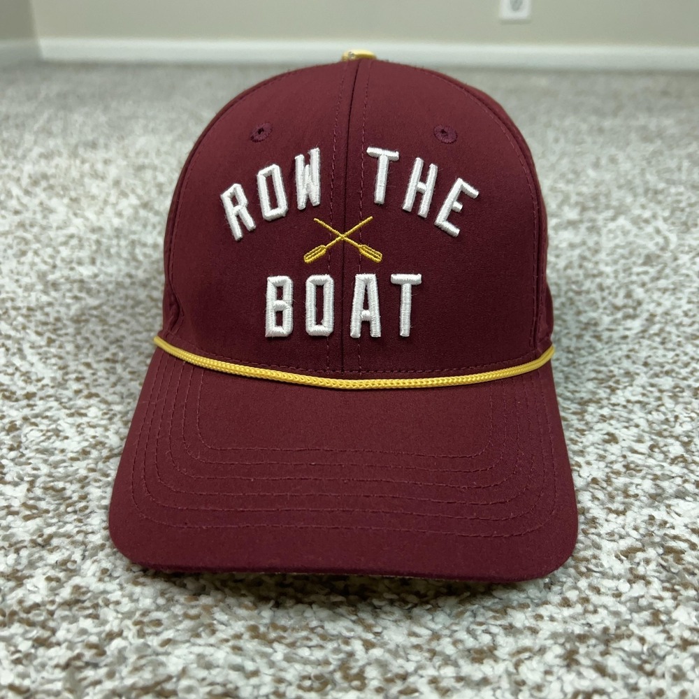 Minnesota Gophers Hat Cap Snap Back Mens One Size UNRL Row The Boat OSFA Mid Pro